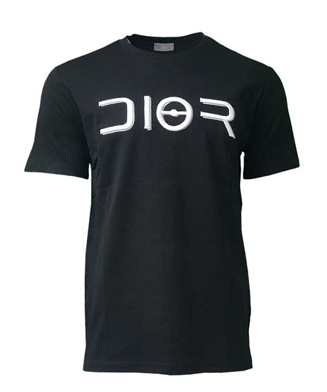 dior homme embroidered tee shirt|christian Dior t shirt men's.